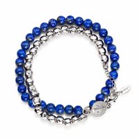 Bracciale Amen San Benedetto in Argento BR2SBBL - BR2SBBL